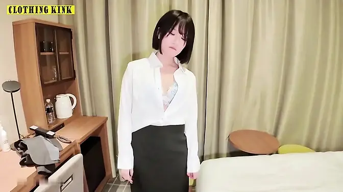 Angelic Asian beauty plays with foot fetish