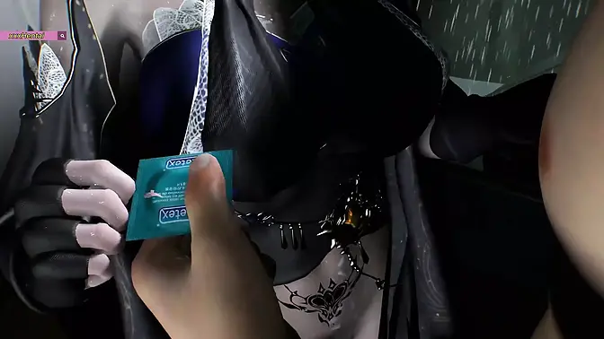 Animated Asian MILF takes big black cock