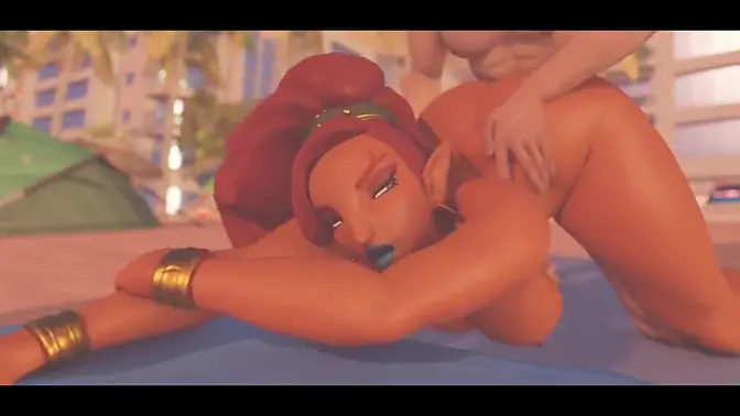 Animated Mommy gets fucked in her animated ass