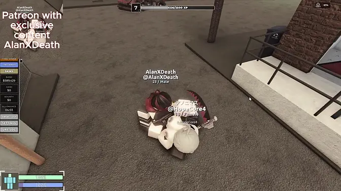 Another female hunt session in criminality condo roblox