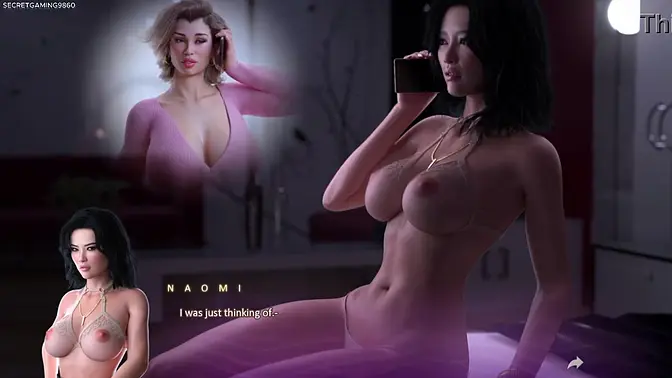 Apocalyptic 3D porn game: Busty wife rides huge cock