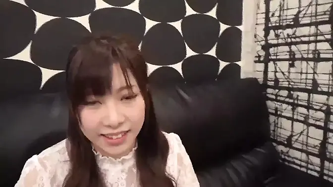 Asian Angel sucks cock and rides pussy