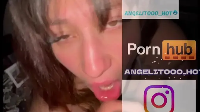 Asian babe gets big cock in her small pussy in the car