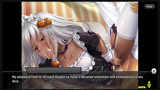 Asian maid Asagi gets black cock in her mouth and ass