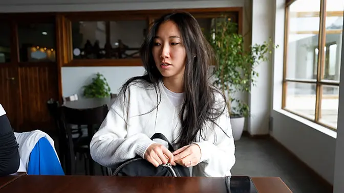 Asian vlogger couple fucks on the road in EPISODE 52