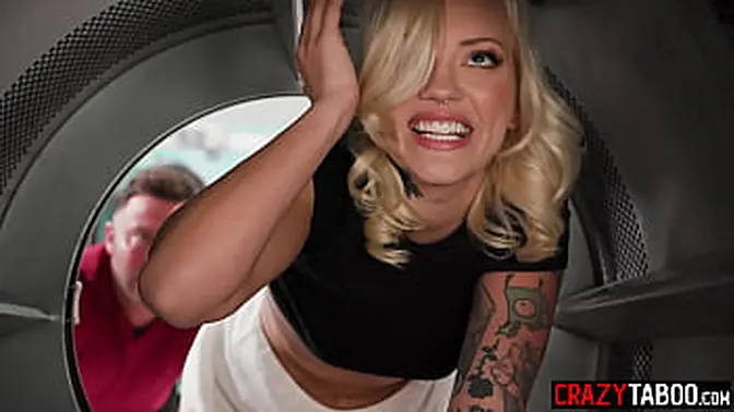 Babe Alex Grey begs for a hard cock in her tight pussy