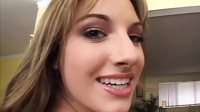 Babe Takes on Two Huge Dicks