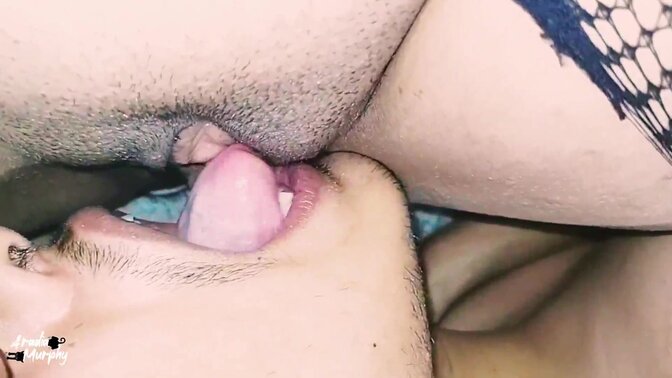 Bad Kitty gets excited by having her wet and juicy pussy licked 