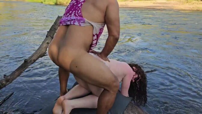 BBC in Ass - Chubby Babe Gets a Big Black Cock