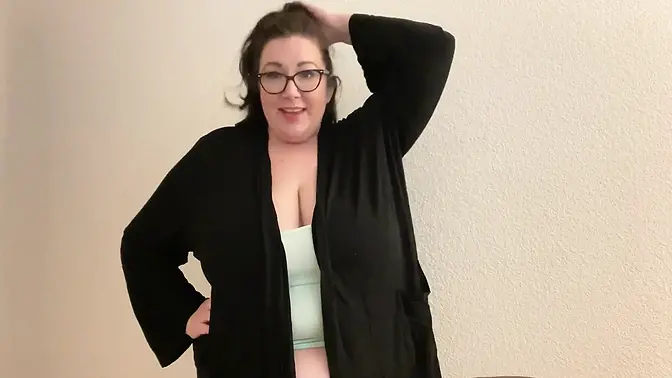 BBW MILF stepmom teaches stepson a lesson in intimacy