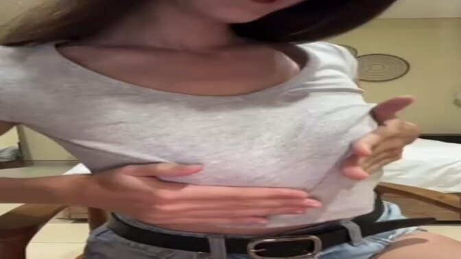 Beautiful stepmom with big tits seduces me