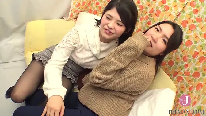 Best Friend's Ass Licked and Fingering by Female Director Haruna