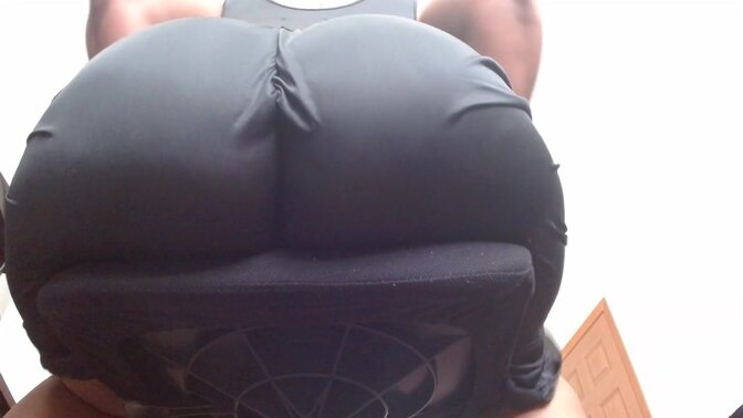 Big Ass Ebony Mistress Dominates and Worshiped