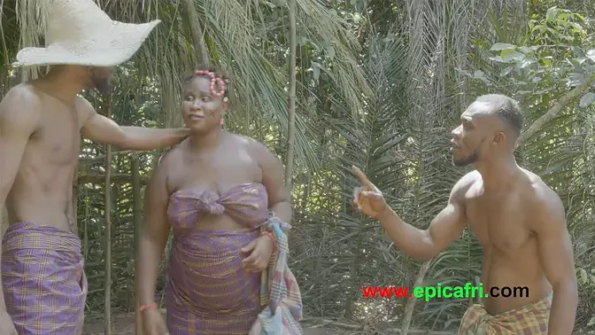 Big ass MILF gets fucked hard in the forest