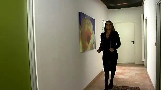 Big Black Cock Pleases Busty German MILF with Large Melons