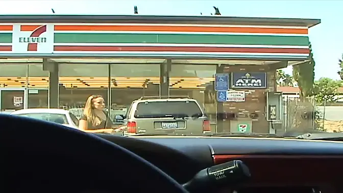 Big black cock pleases her horny desires