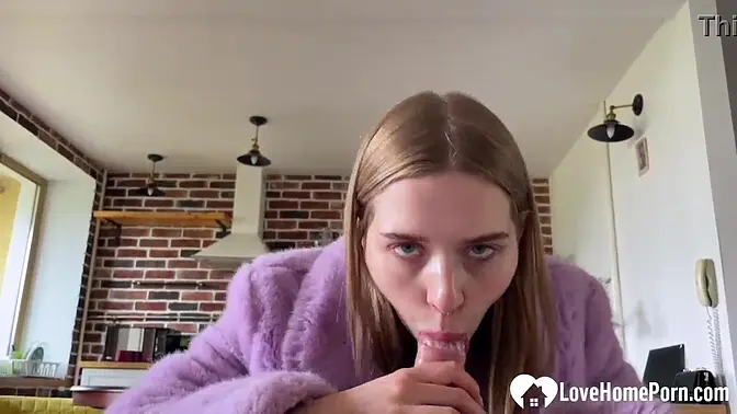 Big booty babe rides my meat with passion