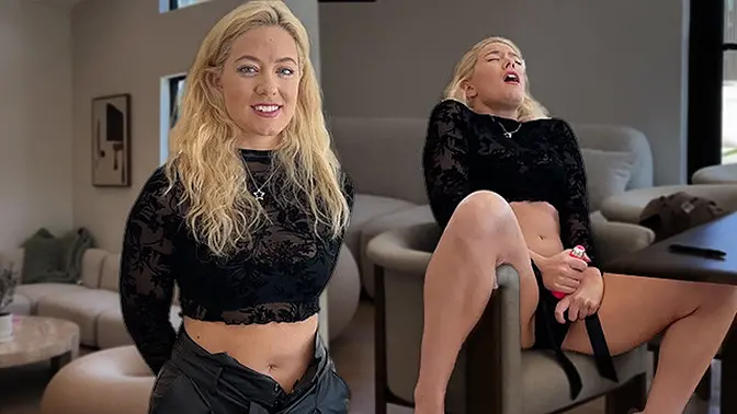 Big Booty Office Slut gets laid o?f?f? after masturbating at work - River Lynn