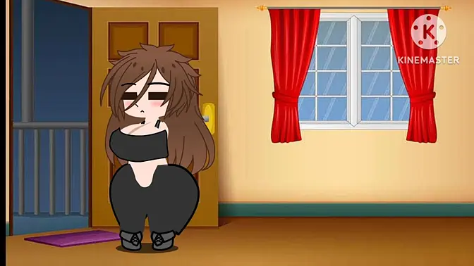 Big-Cocked Anime White Girl Shows Off Huge Tits