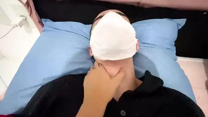 Big-dicked doctor gets serviced by very horny nurses