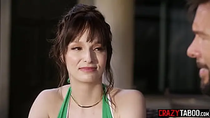 Big tits stepmom Lexi Luna is perfect helping hand and she helped stepson