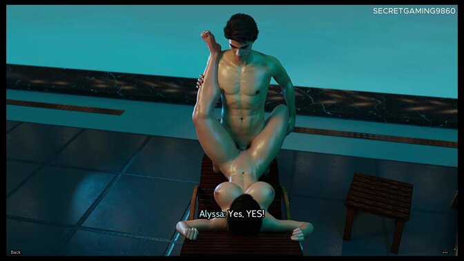 Big-titted anime girl gets fucked hard in a 3D porn game