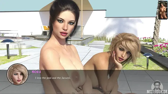 Big-Titted Babe Teases Everywhere