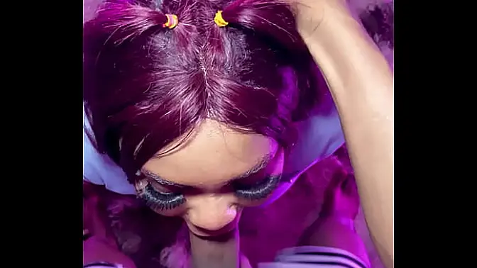 Big-titted Colombian ebony teen gets fucked and creampied