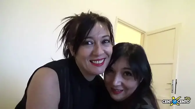 Big-titted Italian MILF with huge ass goes wild