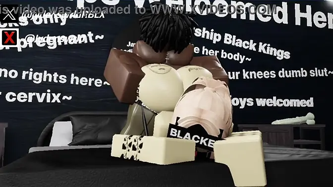 Black BBC takes blonde fangirl in condo