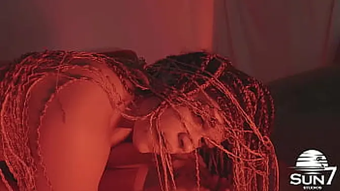 Black man fucks blonde MILF in a ghost costume