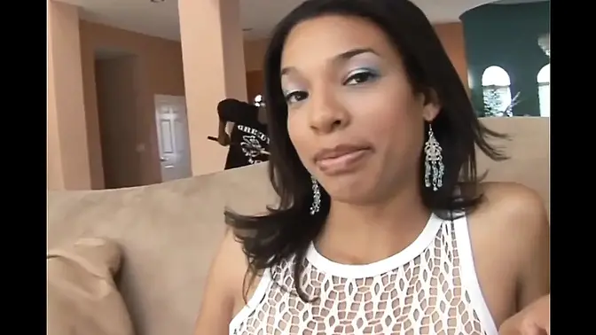 Black stud takes his friend's sister on worldwide tour of pussy pleasure