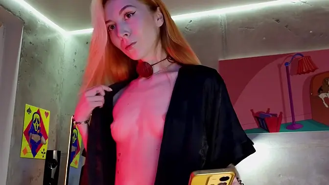 Blonde's wet pussy gets licked and fucked in 60fps HD