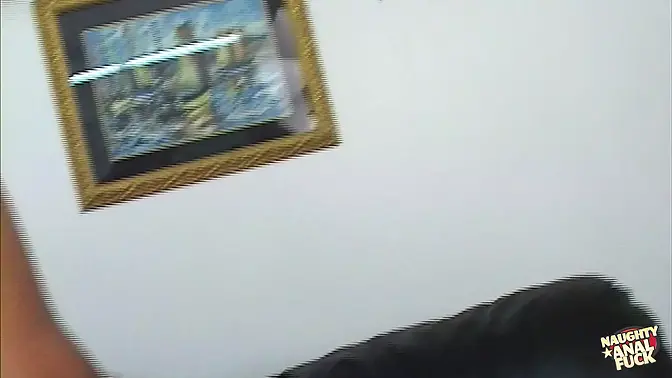 Blonde slut gets double penetration in a raunchy threesome