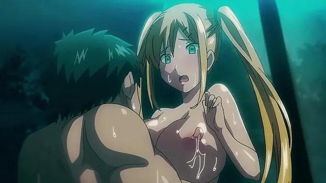 Blonde Slut Giggles While Her Huge Tits Are Sucked and She Has Ahegao Expression