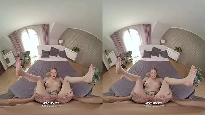 Blonde Slut Takes Big Cock Deep in Her Ass