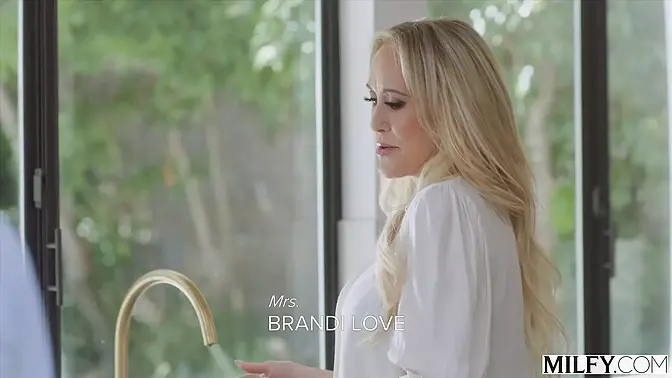 Brandi seduces interns, satisfies hubby's needs