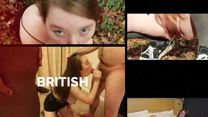 Brit MILF Nurse swallows cum on cam