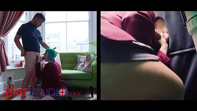 British amateur teacher contestants compete in sloppy spit swallow race