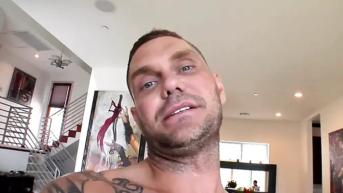 Brunette slut gets monster cock in her pussy