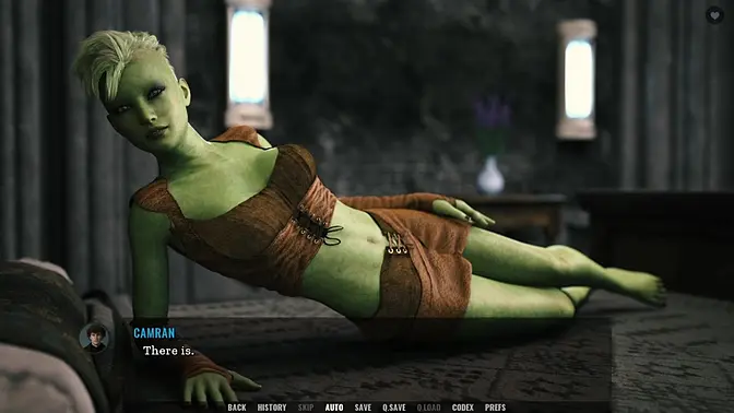 Busty anime stepaunt with huge tits and big cock