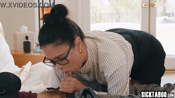 Busty Asian MILF Dana Vespoli sucks and fucks