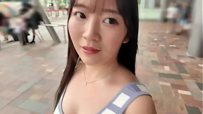 Busty Asian nurse gets fucked hard in standing doggy style