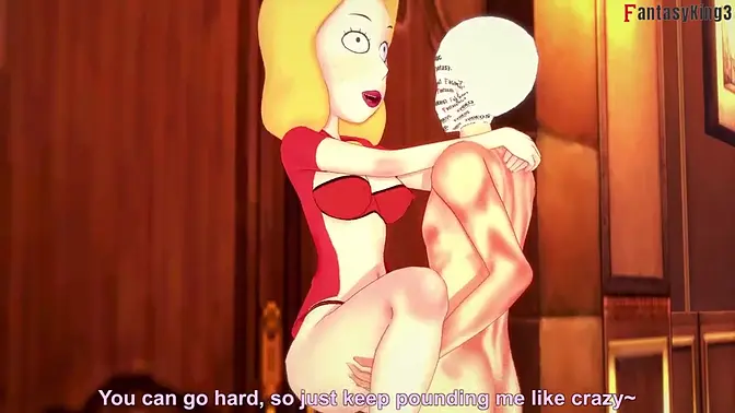 Busty Beth Smith gets pounded POV-style in Rick & Morty hentai