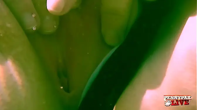 Busty blonde Penny Pax strips and wanks her huge ass