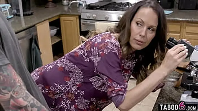 Busty British MILF Mckenzie Lee gets anal fucked by a lucky stranger