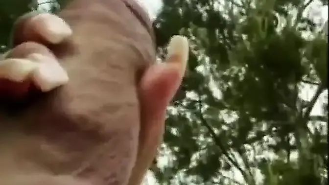 Busty Latina gives a wet blowjob by the pool