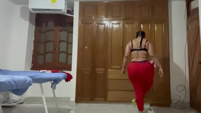 Busty Latina nurse films herself in lingerie for her adoring fans