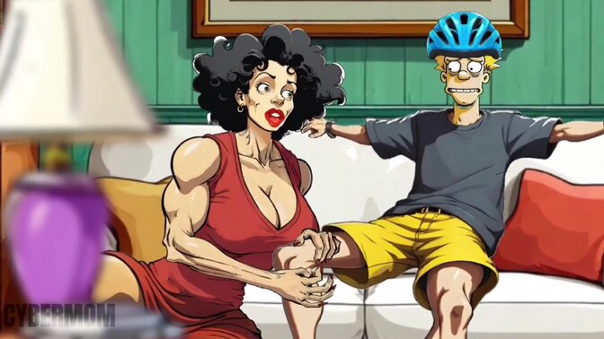 Busty married MILF loves a big black cock