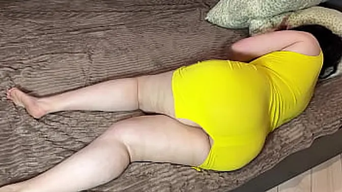 Busty MILF gets double penetration in her mouth and ass